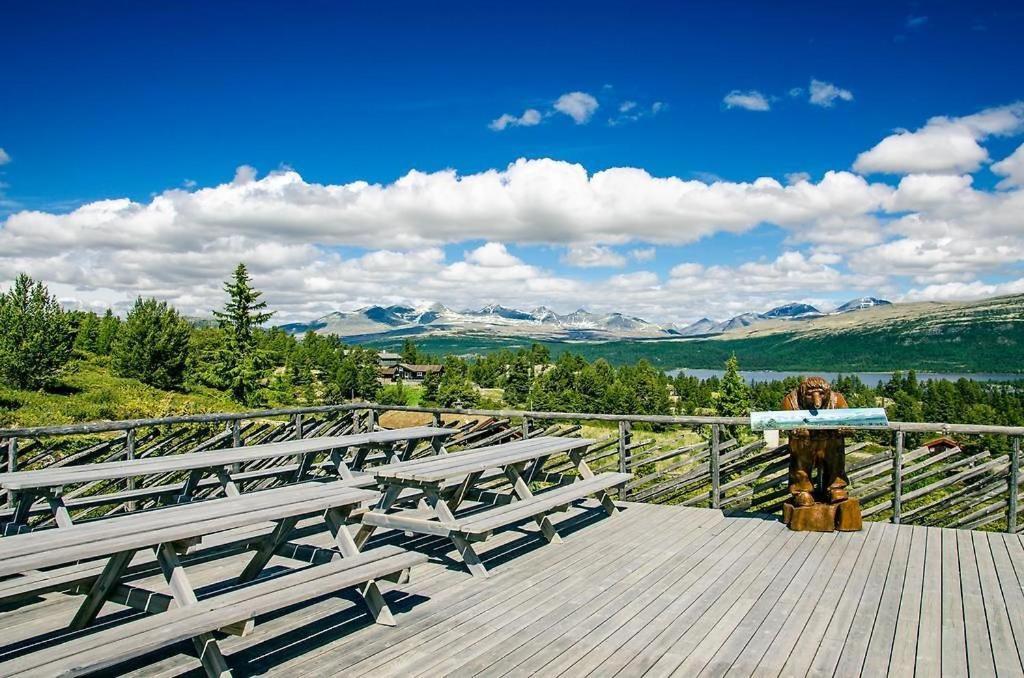 Отель Rondablikk Fjellstasjon Mysusaeter Экстерьер фото